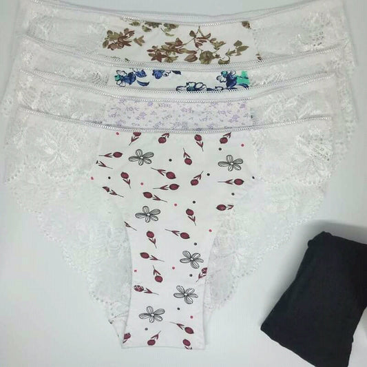 Sophia culotte arrière dentelle lot de 6