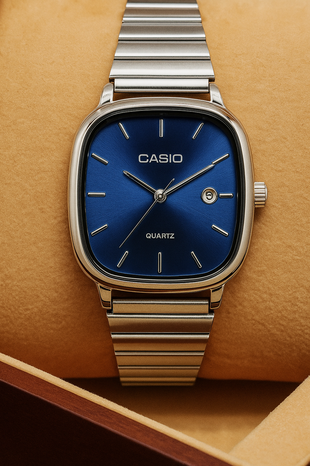 Montre Casio vintage blue