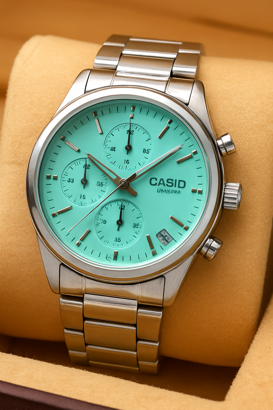 Casio chronographe all turq