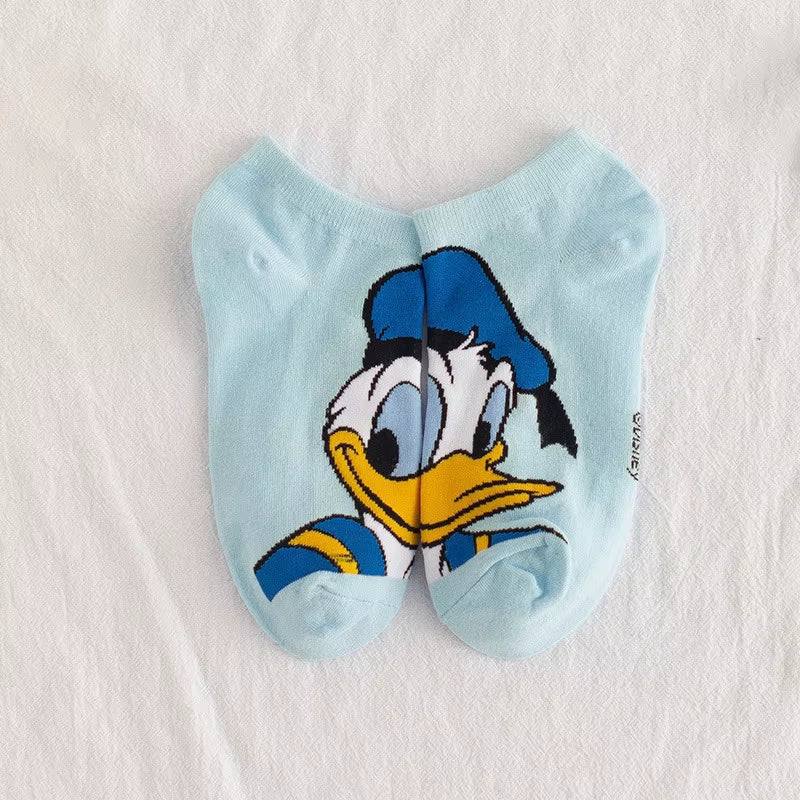 Chaussettes mignon dessin animé cartoon lot de 5 paires