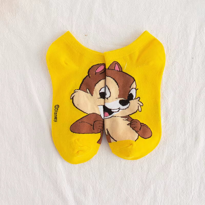 Chaussettes mignon dessin animé cartoon lot de 5 paires