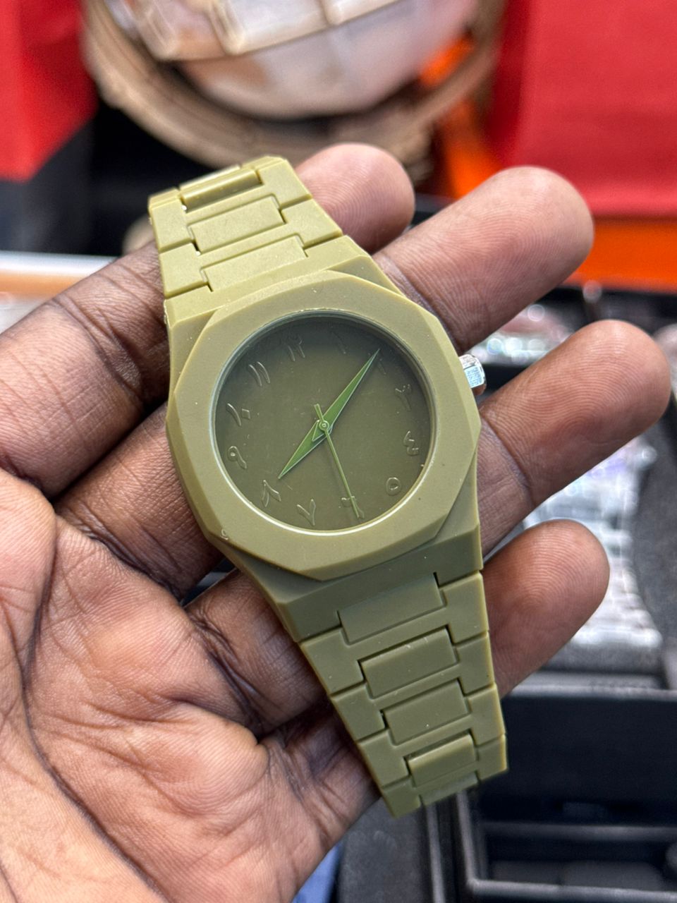 Montre arabia full green