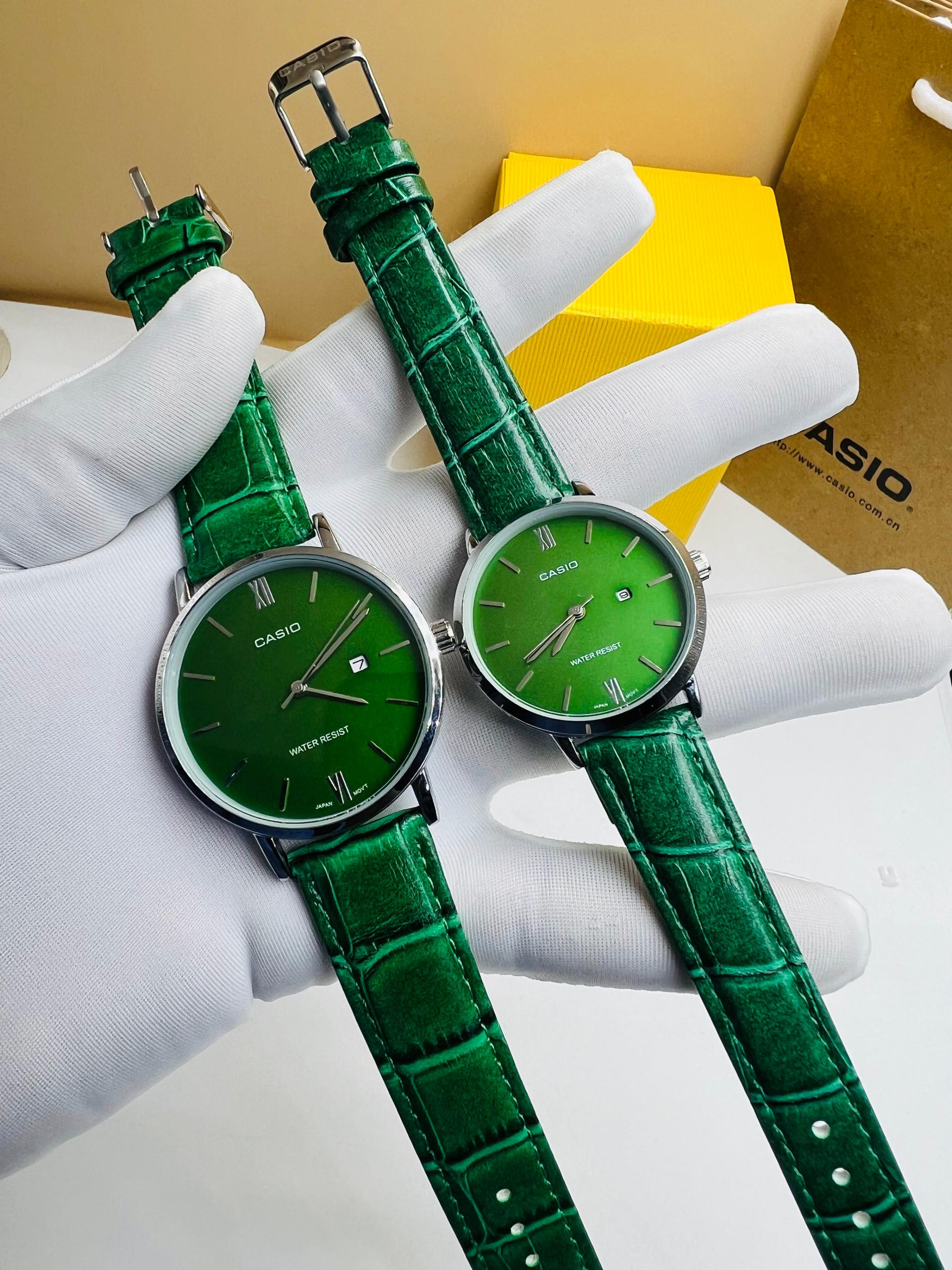 Montre lacoste minimaliste full green